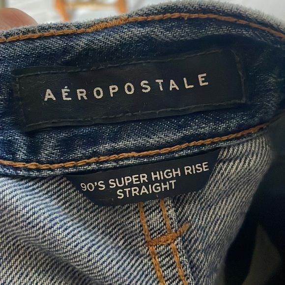 Aeropostale '90s Super High-Rise Straight Jean - Picture 7 of 11